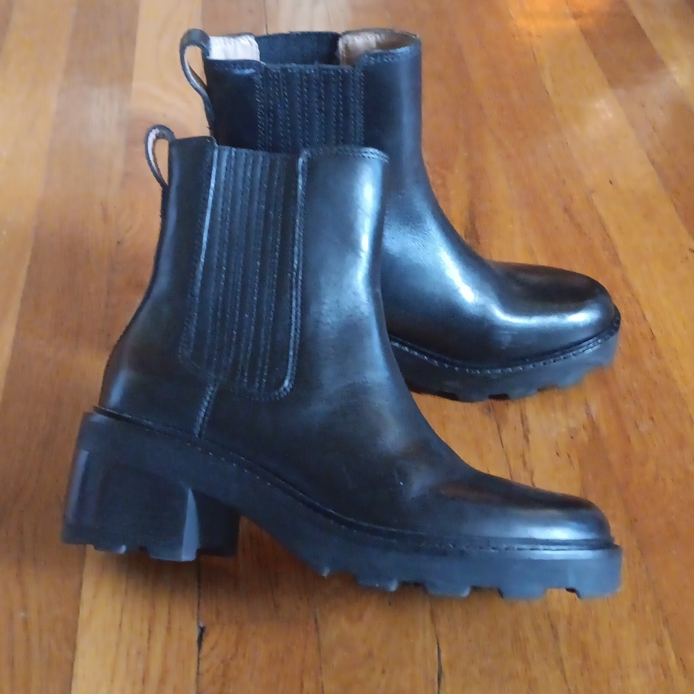 NWOB Madewell Gwenda platform ankle boots
